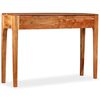 vidaXL Console Table Solid Wood 118x30x80 cm