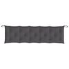 vidaXL Garden Bench Cushion Anthracite 180x50x7 cm Oxford Fabric
