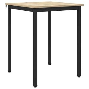 vidaXL Dining Tables 60 x 60 x 75 cm Engineered Wood Sonoma Oak Square