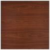 vidaXL Dining Table Brown 80.5x80.5x73 cm MDF