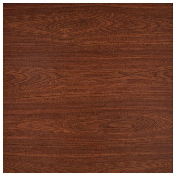 vidaXL Dining Table Brown 80.5x80.5x73 cm MDF