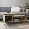 vidaXL Coffee Table Sonoma Oak 100x50x45 cm Engineered Wood