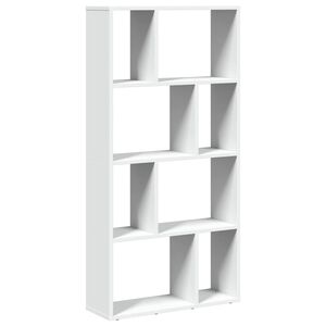 vidaXL Bookcase White 60x20x120.5 cm Engineered Wood