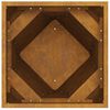 vidaXL Planter 2 pcs Rusty 30 x 30 x 75 cm Weathering Steel