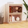 vidaXL Console Cabinet 60x34x75 cm Solid Wood Pine