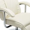 vidaXL TV Armchair Cream Faux Leather