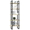 vidaXL 5-Tier Book Cabinet 60x30x175 cm Pinewood
