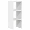 vidaXL Bookcase Stackable White 30x30x80 cm Engineered Wood