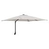 vidaXL Garden Parasol Sand 248.5 x 247.5 x 160 cm Polyester and Steel