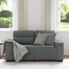 vidaXL 2-Seater Sofa&nbsp;Dark Grey 120 cm Fabric
