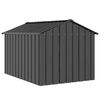 vidaXL Dog House with Roof 113x153x101 cm Galvanised Steel