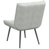 vidaXL Relaxing Chair Light Grey 64x74x84 cm Velvet