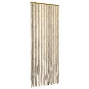 vidaXL Insect Door Curtain Multicolor 90 x 200 cm Bamboo