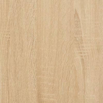 vidaXL Bedside Cabinet Sonoma Oak 39x39x67 cm Engineered Wood
