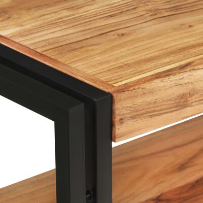 vidaXL Console Table 150x30x75 cm Solid Acacia Wood
