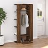 vidaXL Hallway Cabinets 2 pcs Brown Oak Engineered Wood