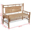 vidaXL Garden Bench 120 cm Bamboo