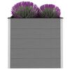 vidaXL Garden Raised Bed WPC 100x50x91 cm Grey