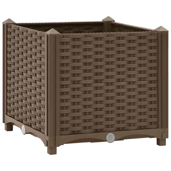 vidaXL Raised Bed 40x40x38 cm Polypropylene