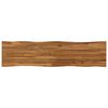 vidaXL Live Edge Table Top 160 x 40 x 3.2 cm Rectangular