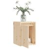 vidaXL Wall Cabinet 30x30x40 cm Solid Wood Pine