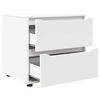 vidaXL Storage Cabinet White 60 x 48 x 57 cm Engineered Wood