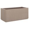 vidaXL Garden Flower Box Light Brown