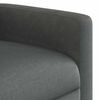 vidaXL Massage Recliner Chair Dark Grey Fabric