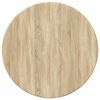 vidaXL Table Top &Oslash; 40 x 1.5 cm Round Engineered Wood Sonoma Oak