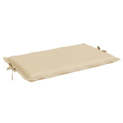 vidaXL Sun Lounger Cushion Beige 186x58x3cm Oxford Fabric