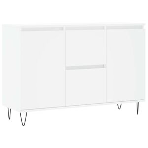 vidaXL Sideboard White 101,5x35x70 cm Engineered Wood
