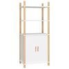 vidaXL Highboard White 60x40x141 cm Engineered Wood