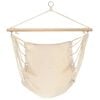 vidaXL Folding Hammock Cream
