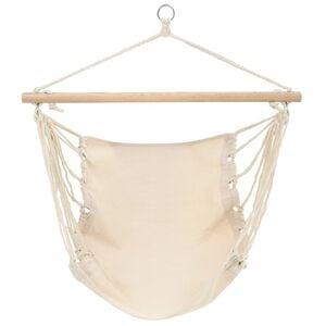 vidaXL Folding Hammock Cream