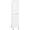 vidaXL Locker Cabinet White 38x45x180 cm Steel