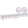 vidaXL Dog Kennel Black 9 m&sup2; Steel