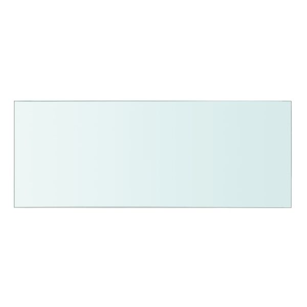 vidaXL Shelves 2 pcs Panel Glass Clear 40x15 cm