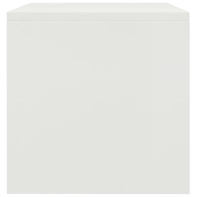 vidaXL Bedside Cabinets 2 pcs White 40x30x30 cm Engineered Wood