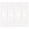 vidaXL Wall Headboard White 96x3x91.5 cm Solid Wood Pine