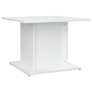vidaXL Coffee Table White 55.5x55.5x40 cm Engineered Wood