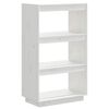 vidaXL Book Cabinet/Room Divider White 60x35x103 cm Solid Wood Pine