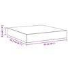 vidaXL Floating Wall Shelves 2 pcs White 23x23.5x3.8 cm MDF