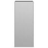 vidaXL Planter Silver 32x29x75 cm Galvanised Steel