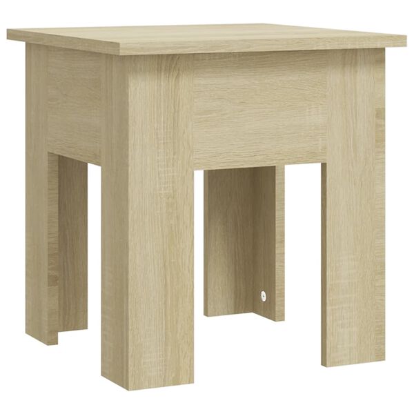 vidaXL Coffee Table Sonoma Oak 40x40x42 cm Engineered Wood