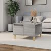 vidaXL Coffee Table Grey Sonoma 55x55x36.5 cm Engineered Wood