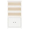 vidaXL Highboard White 80x35x154 cm Solid Wood Pine