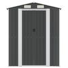 vidaXL Garden Shed Anthracite 192x523x223 cm Galvanised Steel
