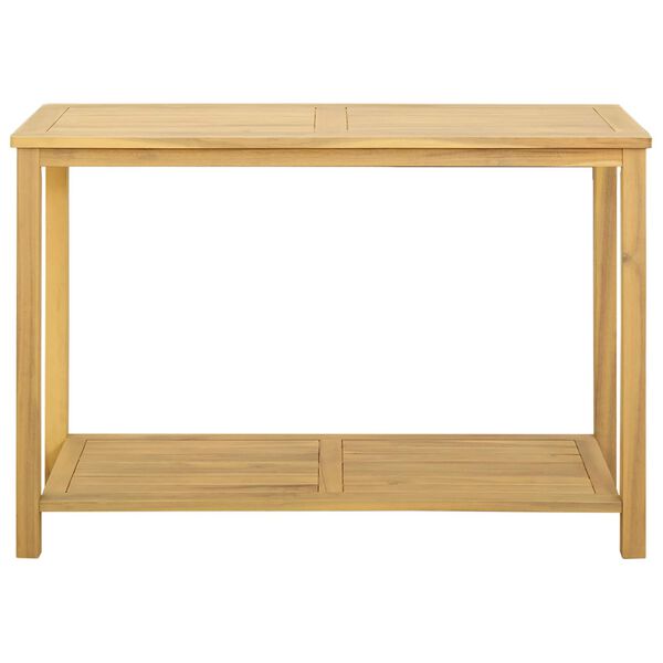vidaXL Garden Console Table 110x40x75 cm Solid Acacia Wood