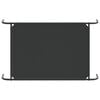 vidaXL Elevated Dog Bed Black 110x65x20 cm Oxford Fabric and Steel