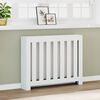 vidaXL Radiator Cover White 104 x 20 x 82 cm Engineered Wood